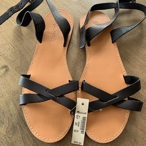 Leather Madewell Sandals Size 7